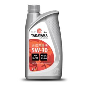 Масло Takayama 5W-30 API SL/СF, синтетическое, пластик, 1 л 7446780