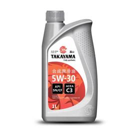 Масло Takayama 5W-30 API SN/СF C3, синтетическое, пластик, 1 л 7446782