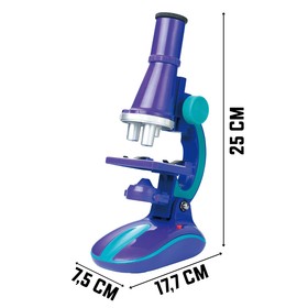 Микроскоп детский, цвет фиолетовый