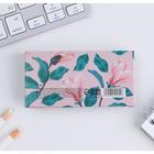 Бумажный блок в пластиковом футляре «Ты совершенна», 100 листов + 3 стикера - фото 800234510