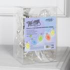 Гирлянда «Нить» 3 м с насадками «Лампочки сердца», IP20, прозрачная нить, 80 LED, свечение мульти, 8 режимов, 220 В 6929853