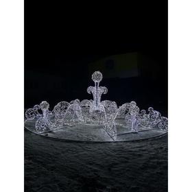 Светодиодная фигура "Фонтан № 6 Царский", 200 x 530 x 530 см, 350 Вт