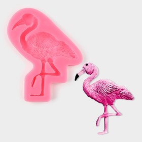 Молд «Фламинго», 14×12×1,5 см, цвет МИКС