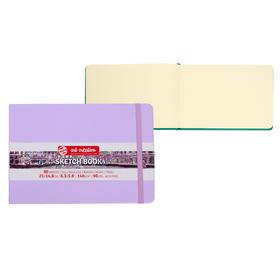 Скетчбук А5, 140 г/м Royal Talens Art Creation 150*210, 80 листов, твёрдая обложка, фиолетовый пастельный пейзаж
