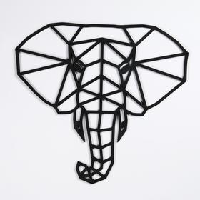 Геометрические панно "Слон" геометрический рисунок, упаковка 50х50см
