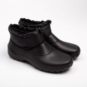 Галоши мужские, цвет чёрный, размер 43