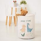 Корзинка текстильная Этель "Dino time" 34х43 см 6489248 - фото 7257340