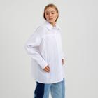Рубашка женская MINAKU: Casual Collection цвет белый, р-р 42 - фото 800257729