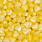Кондитерская посыпка «Пылкое сердце», жёлтая, 50 г - фото 3840846