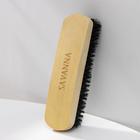 Щётка для одежды и обуви SAVANNA, деревянная, исскуственный ворс, 18×5×4 см, 200 пучков - фото 800262113