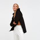 Толстовка женская MINAKU: Casual Collection цвет черный, р-р 48 - фото 15435