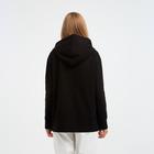 Толстовка женская MINAKU: Casual Collection цвет черный, р-р 52 - фото 15460