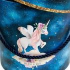 Набор круглых коробок 3 в 1 "Космический единорог", 18 x 18 x 17 - 13,5 x 13,5 x 13,5 см 7128406