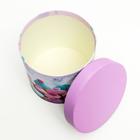 Набор круглых коробок 3 в 1 "Десерт", 19,5 x 19 - 15,5 x 15 см 7128492