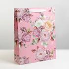 Пакет ламинированный «Цветы», L 31 × 40 × 11,5 см 7059427