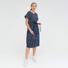 Платье женское, цвет синий, размер 44 - фото 3870478