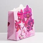 Пакет подарочный «Люби»,  25 × 26 × 10 см 7039855