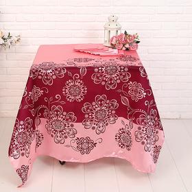 Набор столовый «Розовый фламинго» (скатерть 140х210 см, салфетки 30х30 см 6 шт)
