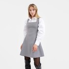 Платье женское MIST р. 44, черный/белый - фото 800271025