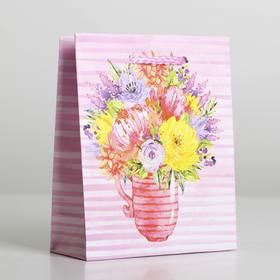 Пакет ламинированный With love, S 12 х 15 х 5,5 см