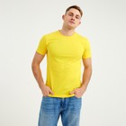 Футболка мужская Collorista, цвет жёлтый, размер 54 - фото 3899997