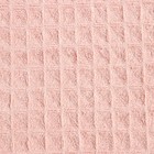 Набор для бани и ванной Этель «Вафля» полотенце 70*140 см+чалма 21*25 см, цв.розовый - фото 800330581