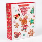 Пакет ламинат вертикальный "Счастливого Нового Года", Минни Маус , 31х40х11,5 7003236