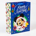 Пакет ламинат вертикальный "Happy New Year", Микки Маус, 31х40х11,5 7003243