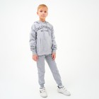 Толстовка для мальчика, цвет светло-серый/надпись, рост 158 см в наличии - фото 107392461 Толстовка для мальчика, цвет светло-серый/надпись, рост 158 см в наличии - фото 107392461