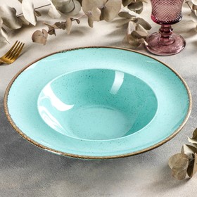 Тарелка для пасты Turquoise, d=31 см, 800 мл, цвет бирюзовый