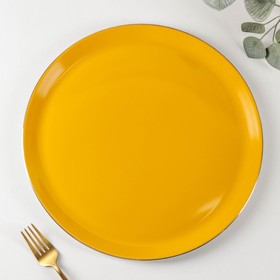 {{photo.Alt || photo.Description || 'Тарелка для пиццы Morocco, d=32 см, цвет жёлтый'}}