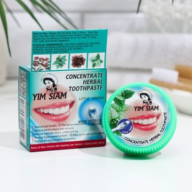 {{photo.Alt || photo.Description || 'Зубная паста Ям Сиам, Yim Siam тайская, отбеливающая, 25 г'}}