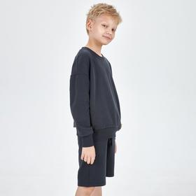 Комплект (джемпер, шорты) для мальчика, рост  140-146  см