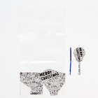 Пакет с жёстким дном "Новогодняя газета", 10 х 10 х 32 см 7127532