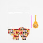 Пакет с жёстким дном "Pop-art Новогодний курорт", 10 х 10 х 32 см 7127535