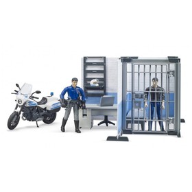 Игровой набор «Набор полицейского с мотоциклом»