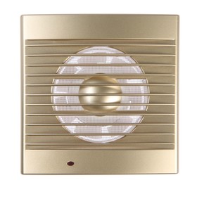 Вентилятор вытяжной TDM 100 С-4, d=100 мм, золото
