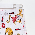 Пижама женская новогодняя  (футболка и шорты) KAFTAN "Тигры" р.52-54 - фото 800361782