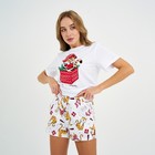 Пижама женская новогодняя  (футболка и шорты) KAFTAN "Тигры" р.52-54 - фото 800458624