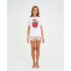 Пижама женская новогодняя  (футболка и шорты) KAFTAN "Тигры" р.52-54 - фото 800458629