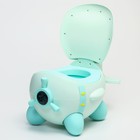 Горшок детский «Вертолет», цвет зеленый - фото 800365729