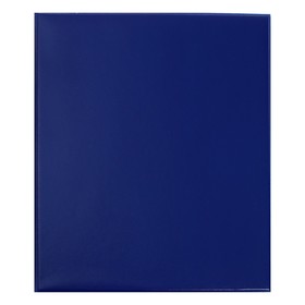 Альбом вертикальный для марок «Коллекция», 230 x 270 мм, (ПВХ) с комплектом листов 5 штук, синий