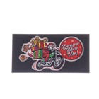 Конверт деревянный резной "Веселого Нового Года!" мотоцикл - фото 800369091