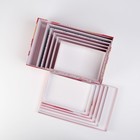 Набор подарочных коробок 6 в 1 «Love», 20 х 12.5 х 7.5 ‒ 32.5 х 20 х 12.5 см 7153038