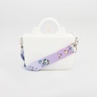 Сумка детская, отдел на молнии, регулируемый ремень, цвет белый - фото 800369817