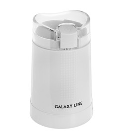 Кофемолка Galaxy LINE GL 0909, электрическая, ножевая, 200 Вт, 45 г, белая