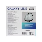 Отпариватель Galaxy LINE GL 6210, напольный, 2200 Вт, 1500 мл, 32 г/мин, шнур 1.45 м, белый 7475455 - фото 48606