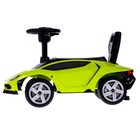 Толокар Lamborghini Centenario, колеса из PVC, цвет зеленый | Иконка | vlarni-land