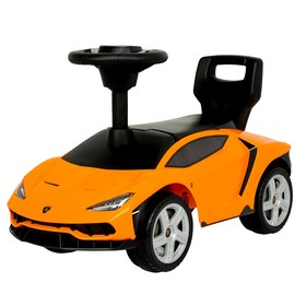Толокар Lamborghini Centenario, колеса из PVC, цвет оранжевый