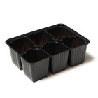 Кассета для рассады, 18 ячеек по 120 мл, поддон, терракотовый 7464121
